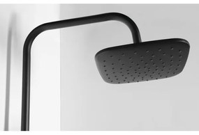 Aqualine - Set da doccia KERA opaco nero