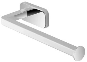 Porta salviette a muro 25 cm in acciaio inox con doppio fissaggio