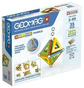 Set di Costruzioni Geomag Supercolor Panels Magnetico (35 pcs)