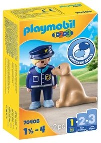Playset Police with Dog 1 Easy Starter Playmobil 70408 (2 pcs)