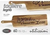 Tagliere in legno acacia bar ristoranti pub cm 60 x 15