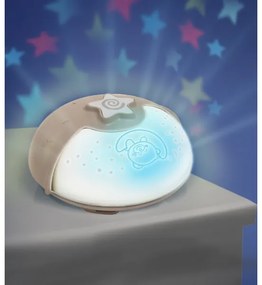 Infantino - Lampada per bambini piccola con proiettore 3xAA grigio