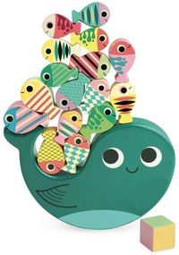 Vilac - Gioco in legno "Balena equilibrista"