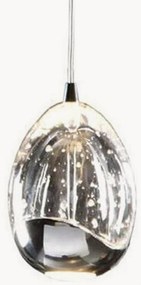 Lampada a sospensione piccola Rocio Chrome