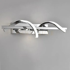Isabel applique led  8,5w 950lm, 4000k cromata l. 46cm dimmerabile