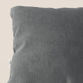Miami cuscino disponibile in diversi colori realizzato in morbido tessuto impermeabile T14 grigio