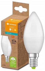 LED Lampadina in plastica riciclata B40 E14/4,9W/230V 2700K - Ledvance