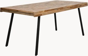 Tavolo con piano in legno di teak Suri, varie misure
