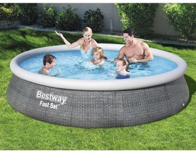 Set Piscina Gonfiabile Con Pompa Fast Set 196x84 Cm /