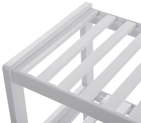 Scarpiera MATE bianca