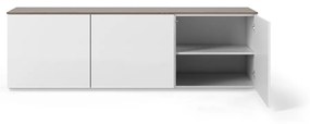Cassettiera bassa bianca 180x57 cm Join - TemaHome