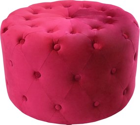AURA - pouf rotondo in velluto