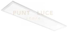 Pannello led panel bianco 24w 4000lm 4000k 120x30x1,6cm