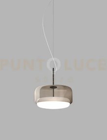 Jube sospensione g fume' bianco nero opaco 2 l2202  1 led 13w 2000l...