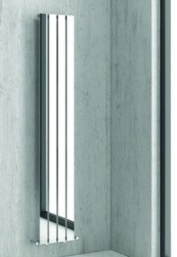 Kamalu - termoarredo radiatore bagno 180x30cm con elementi piatti modello kam-370