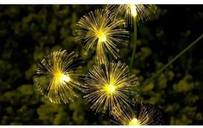 Lampada solare decorativa LED con sensore 6xLED/1,2V 3000K 77 cm 600 mAh IP44