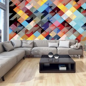 Fotomurale  Colour Patchwork  Colore Nero, Dimensioni e Misure 400x280