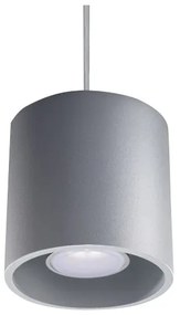 Lampadario a sospensione con filo ORBIS 1 1xGU10/40W/230V grigio