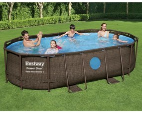 Bestway Set Piscina Power Steel 427x250x100 cm