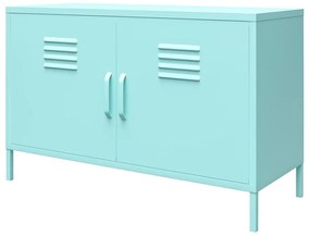 Armadietto in metallo azzurro 100x64 cm Cache - Novogratz