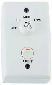 FARO 33005 - Ventilatore da soffitto ECO INDUS bianco