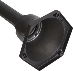 Lanterna da esterno classica nera 200 cm 3 luci IP44 - Daphne