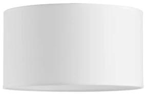 Paralume Cilindro Set Tessuto Bianco D70