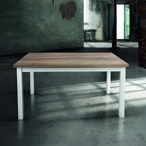 Tavolo da pranzo in legno allungabile moderno 160x90X77 cm