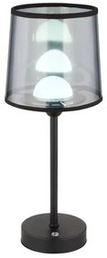 Globo 21008S - Lampada da tavolo LED dimmerabile LUNKI LED/2,5W/3,7V 2700/4000/6500K nero