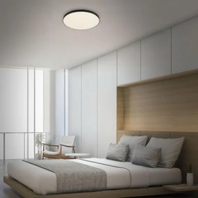 Briloner 7075-415 - Plafoniera LED STAR SKY LED/24,5W/230V diametro 38 cm nero