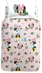 Copripiumino  Minnie Garden   in Cotone Cartoons