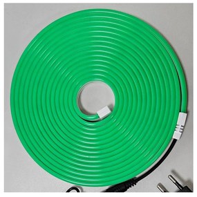 Striscia LED flessibile NEON LED/10W/230V 5 m IP65 verde