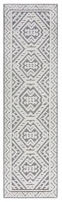Runner in ciniglia lavabile grigio 60x240 cm Jaipur - Flair Rugs