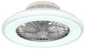 Globo 03654 - Ventilatore da soffitto dimmerabile a LED CORUSSO LED/40W/230V 3000-6500K + +TC
