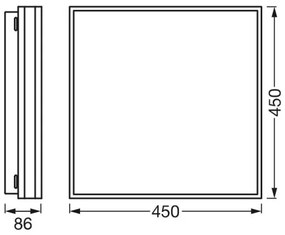 Ledvance -  LED Plafoniera dimmerabile SMART+ MAGNET LED/42W/230V Wi-Fi