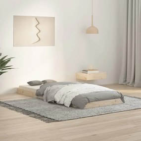 Giroletto 75x190 Cm Small Single İn Legno Massello Di Pino /