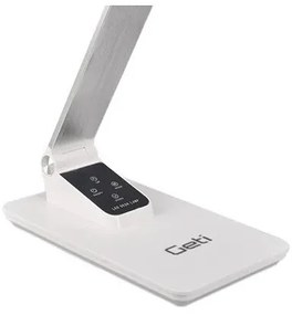 Lampada da tavolo LED dimmerabile USB 7W 230V 3000-5500K bianca