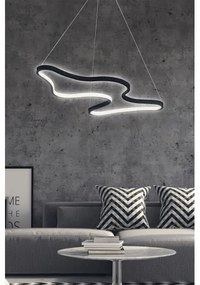 Lampadario LED sospeso con cavo ARTISAN LED/36W/230V 6500K nero