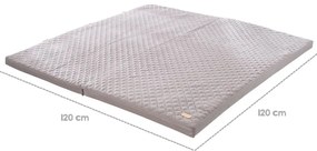 Palestrina per bambini grigio scuro 120x120 cm Style – Roba