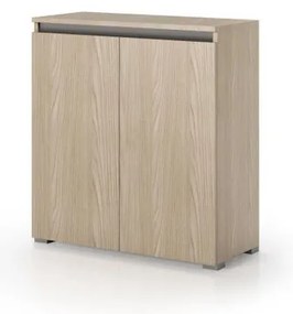 Mobile lavanderia Laundry 2 ante in truciolare olmo P 37 x L 80 x H 102 cm