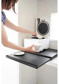 Ripiano aggiuntivo estraibile in metallo Tower - YAMAZAKI