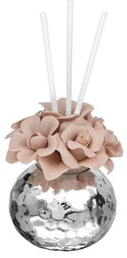 Profumatore rose in porcellana con argento Miro Silver