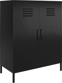 Mobile in metallo nero 40x102x80 cm Mission District - Støraa