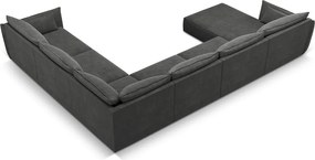 Divano angolare grigio (angolo destro) Vanda - Mazzini Sofas