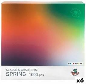 Puzzle Colorbaby Season's Gradients Spring 68 x 50 cm (6 Unità)