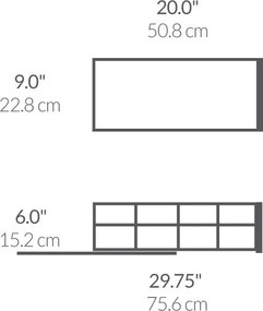 Ripiano aggiuntivo in acciaio - simplehuman