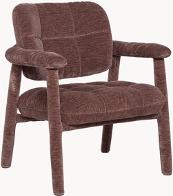 Poltrona in ciniglia Loom