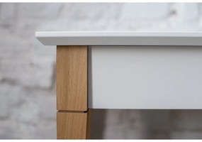 Consolle bianca , larghezza 85 cm Mimo - Ragaba