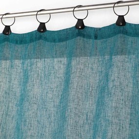 Tenda sottile blu in voile 140x240 cm Linka – douceur d'intérieur