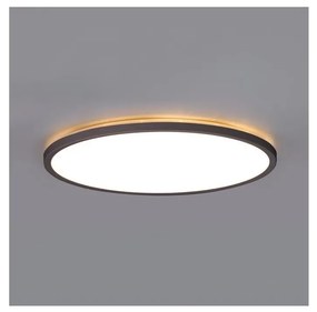 Plafoniera LED bagno NIVERA LED/12W/230V IP54 Ø 22,5 cm nera